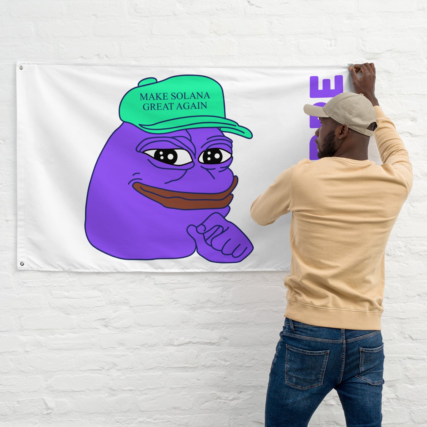 Purpe - Wall Flag