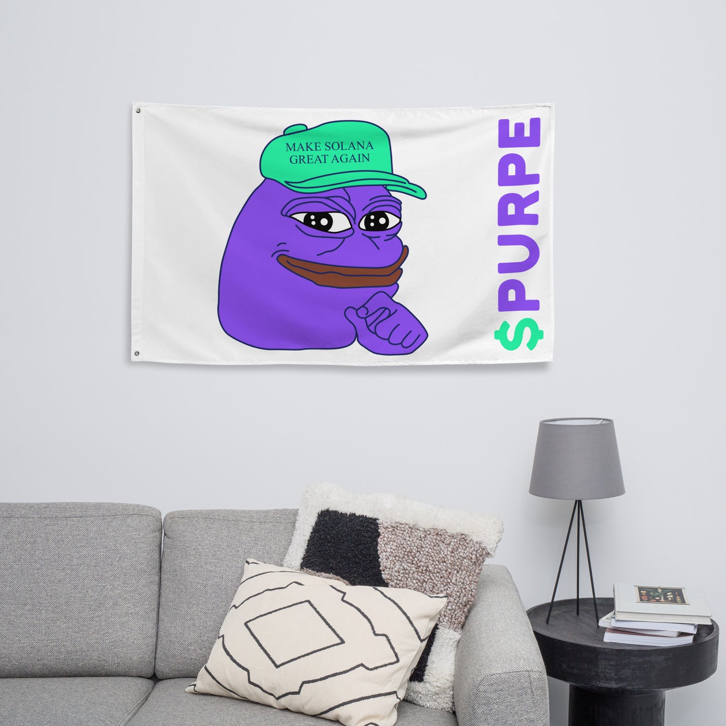 Purpe - Wall Flag