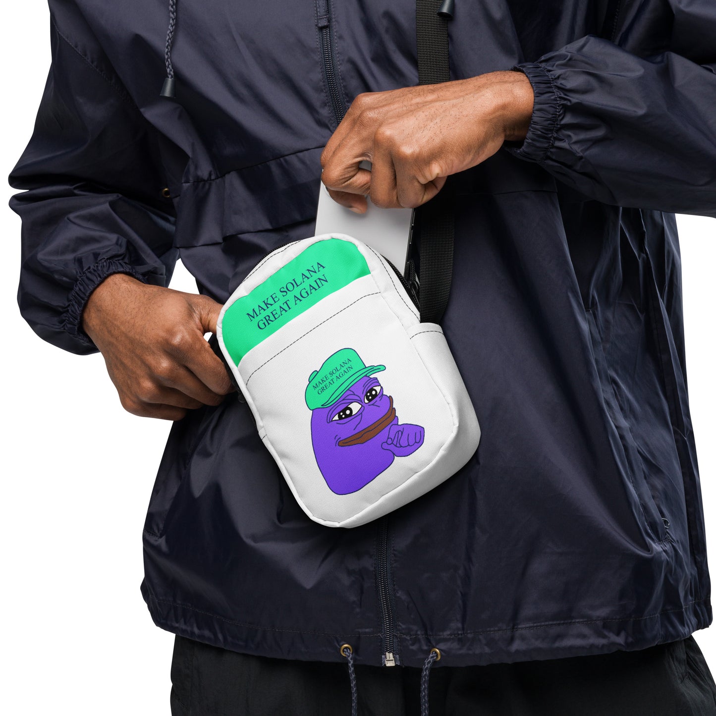 Purpe - Utility crossbody bag