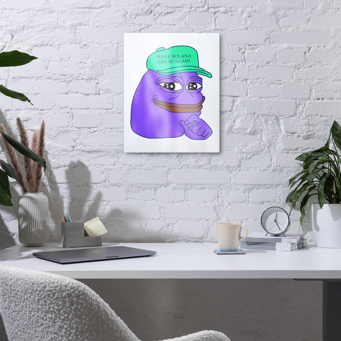 Purpe - Metal Picture 16x20 print