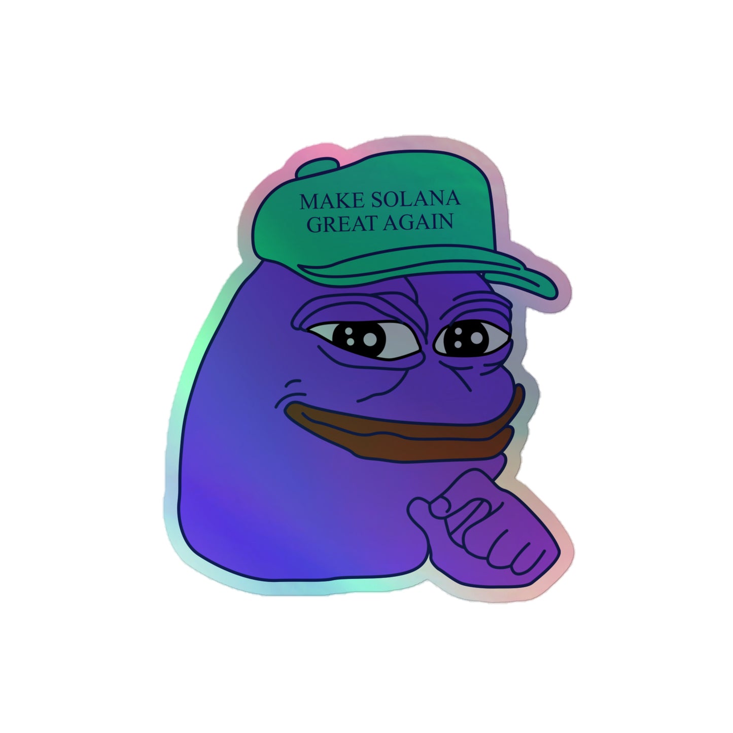 Purpe - Holographic stickers