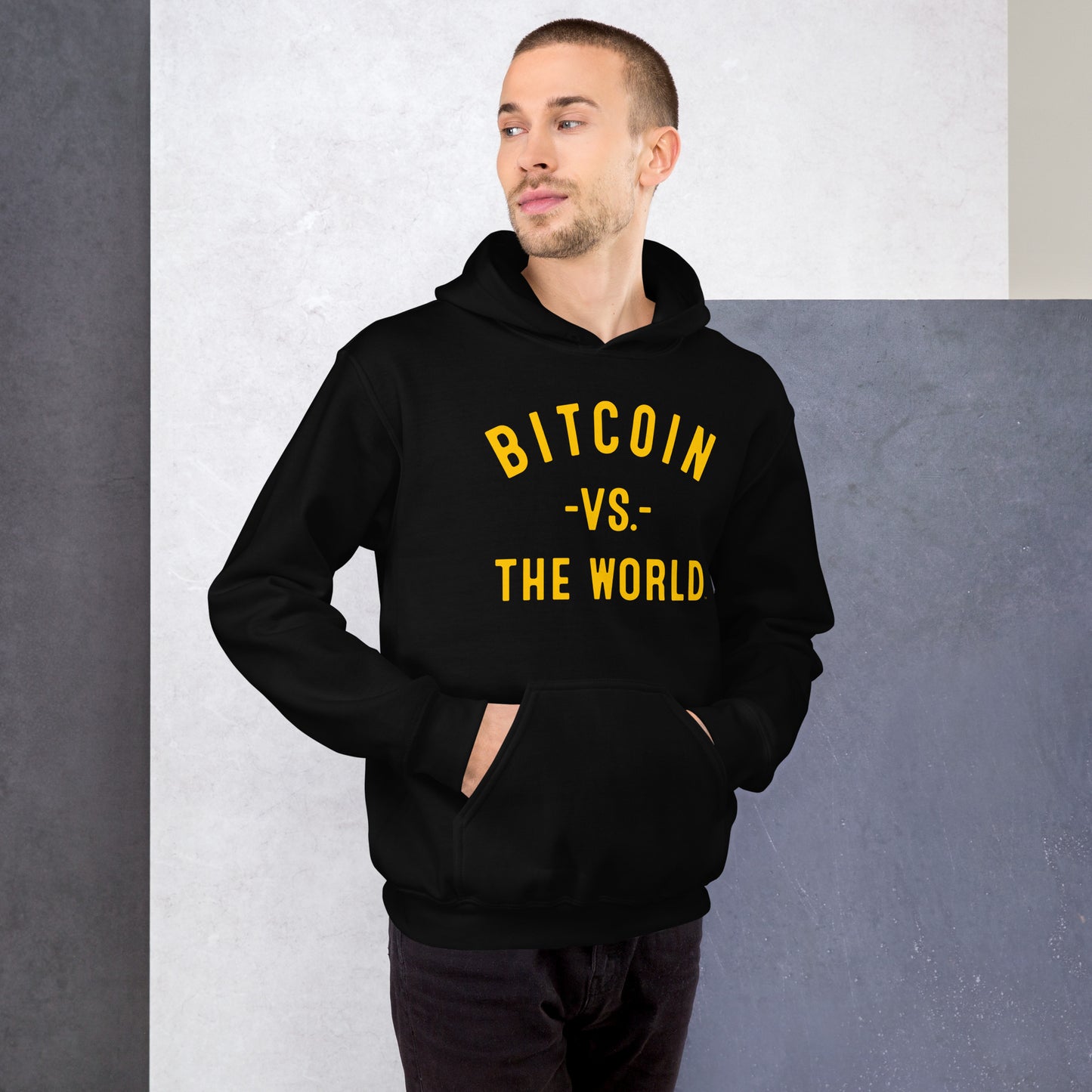 Bitcoin Vs The World Unisex Hoodie
