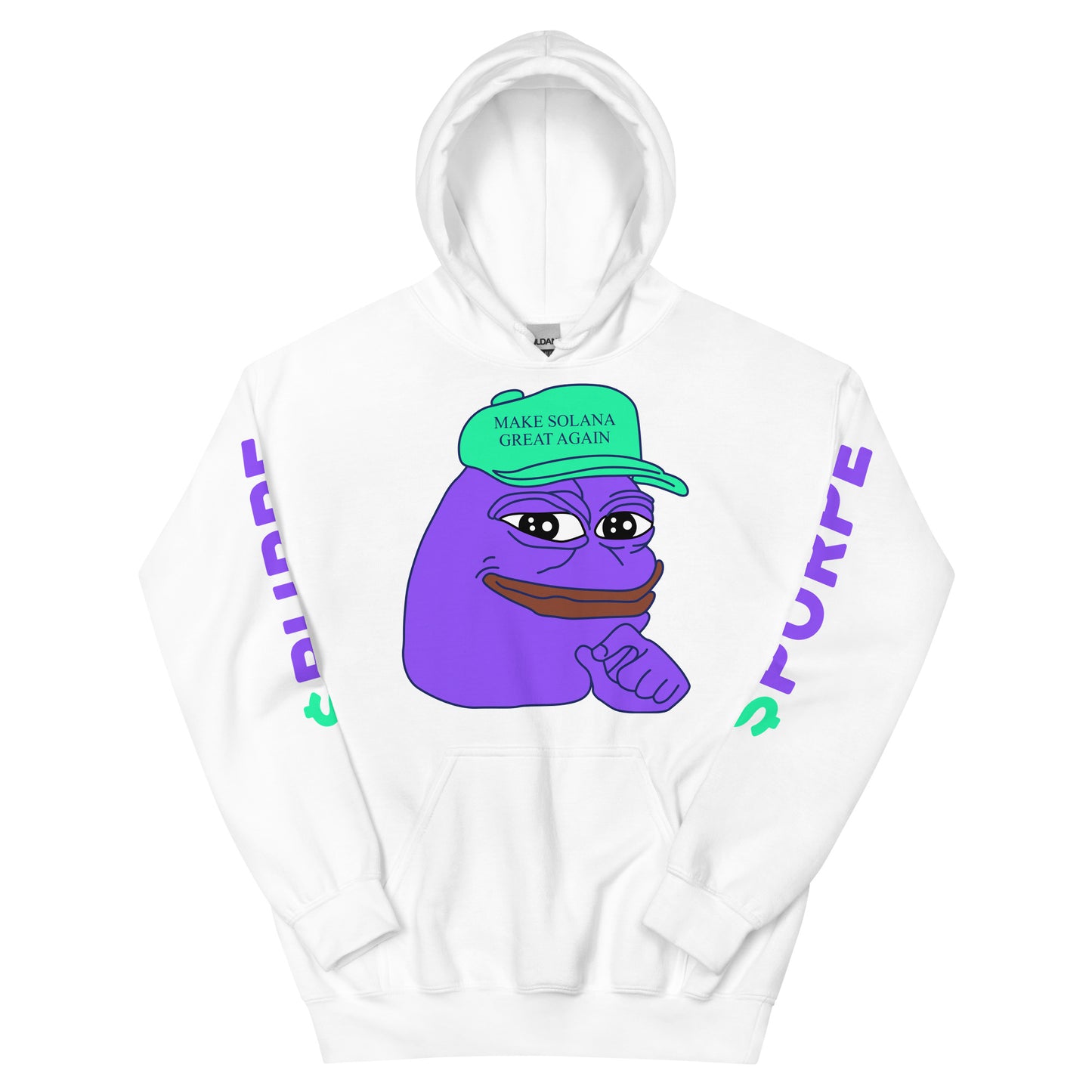 Purpe - Big Print Unisex Hoodie