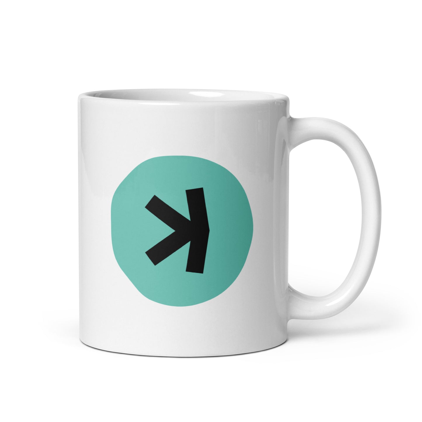 KASPA glossy mug