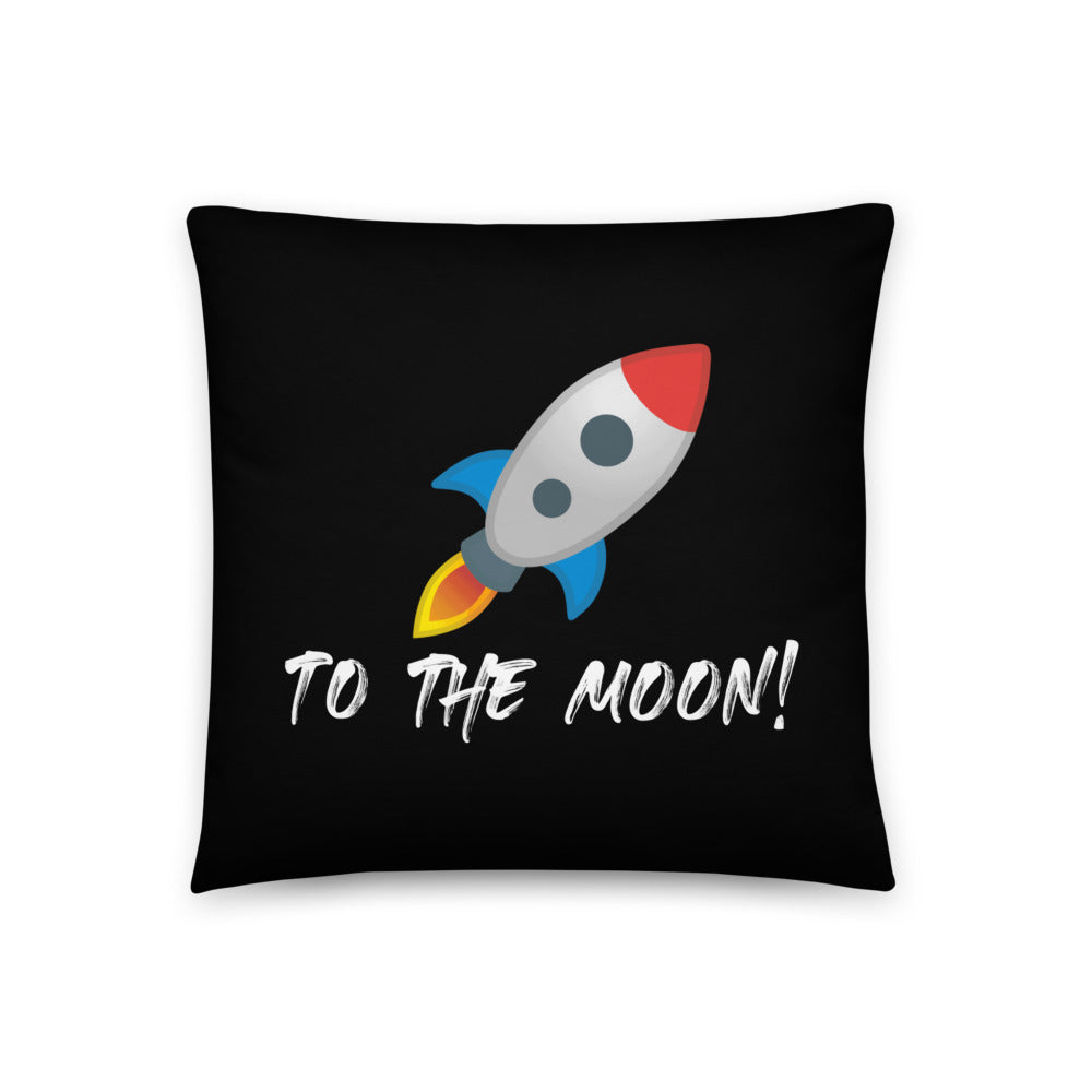 To The Moon soft Pillow