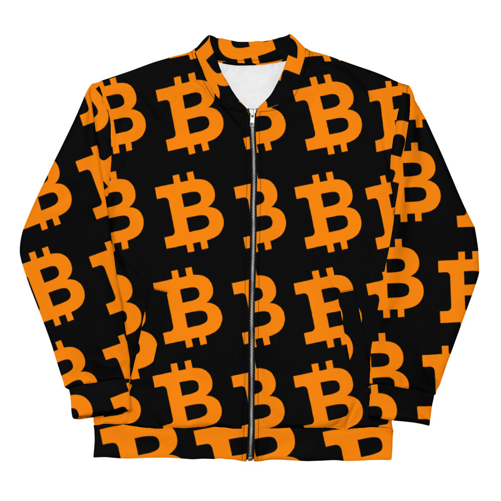 BITCOIN All Over Unisex Bomber Jacket