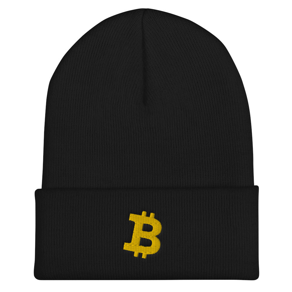 Bitcoin Cuffed Beanie