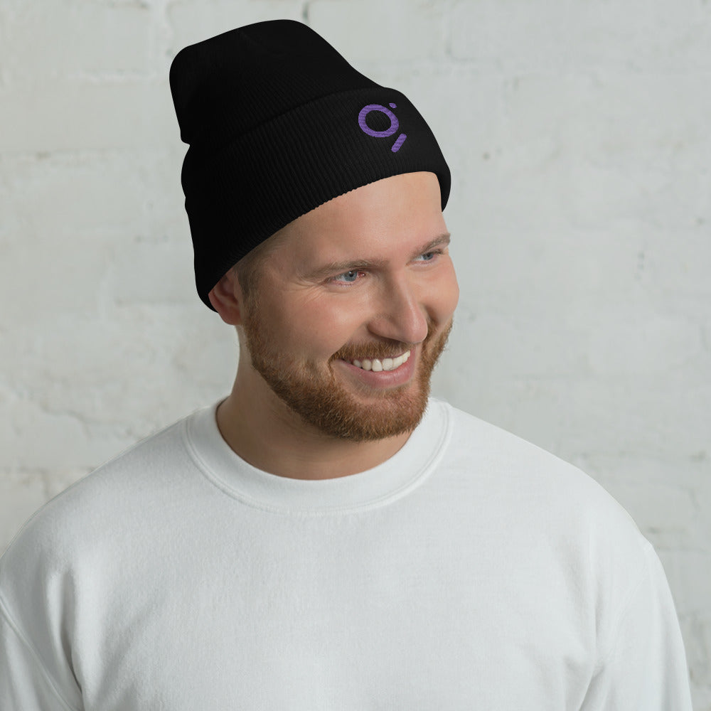 The Graph Cuffed Beanie