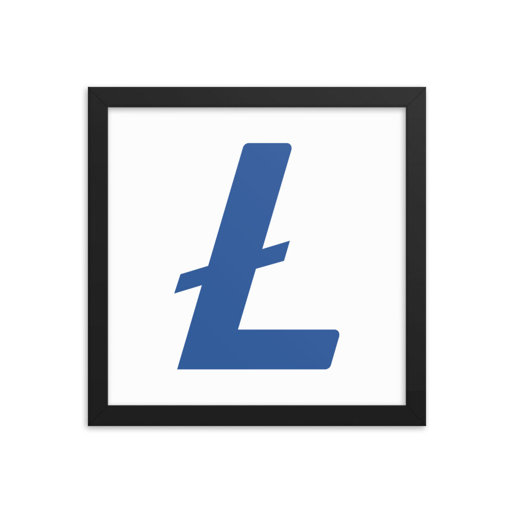 Litecoin Framed poster