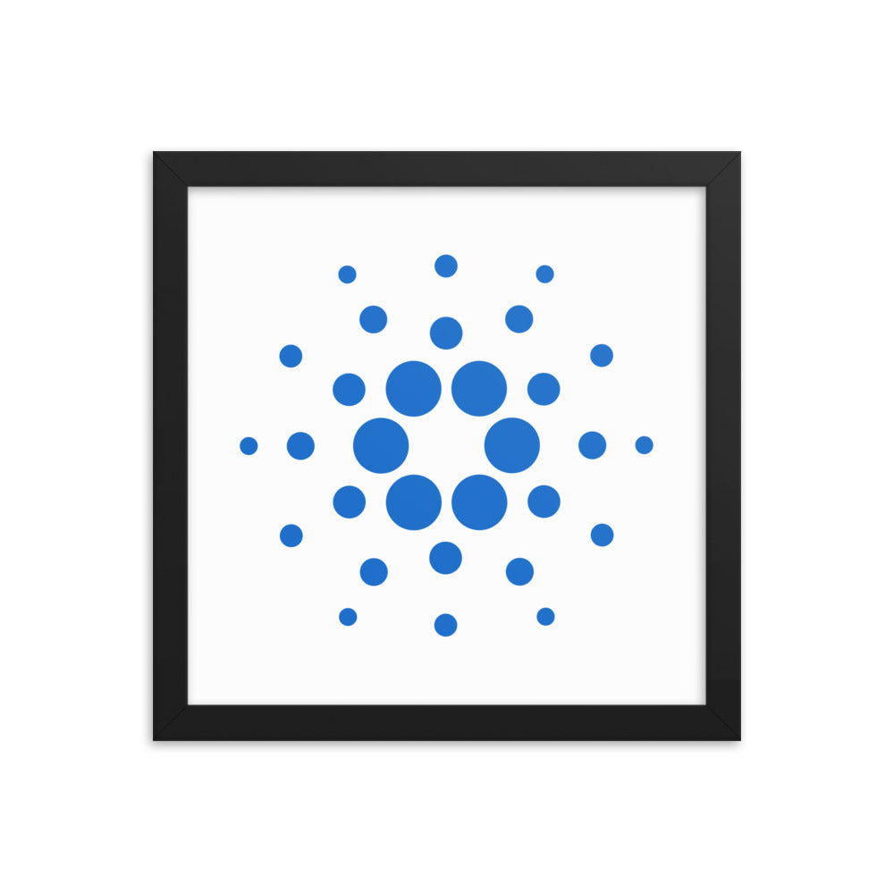 Cardano Framed poster