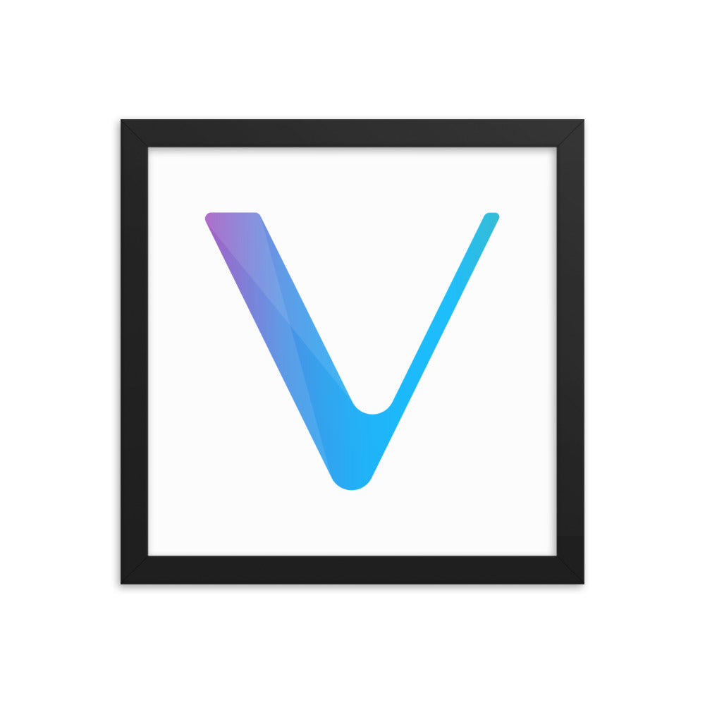 VeChain Framed poster