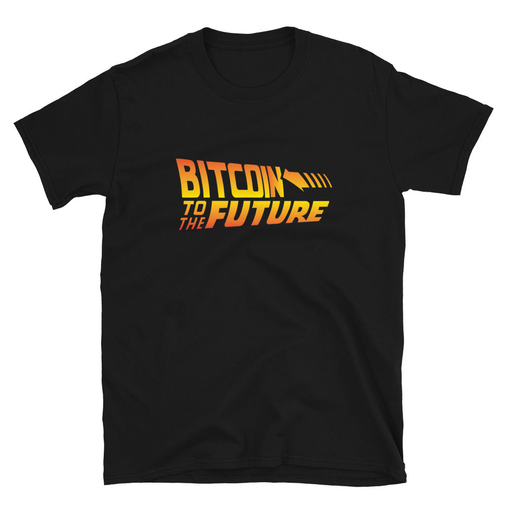 Bitcoin To The Future Unisex T-Shirt