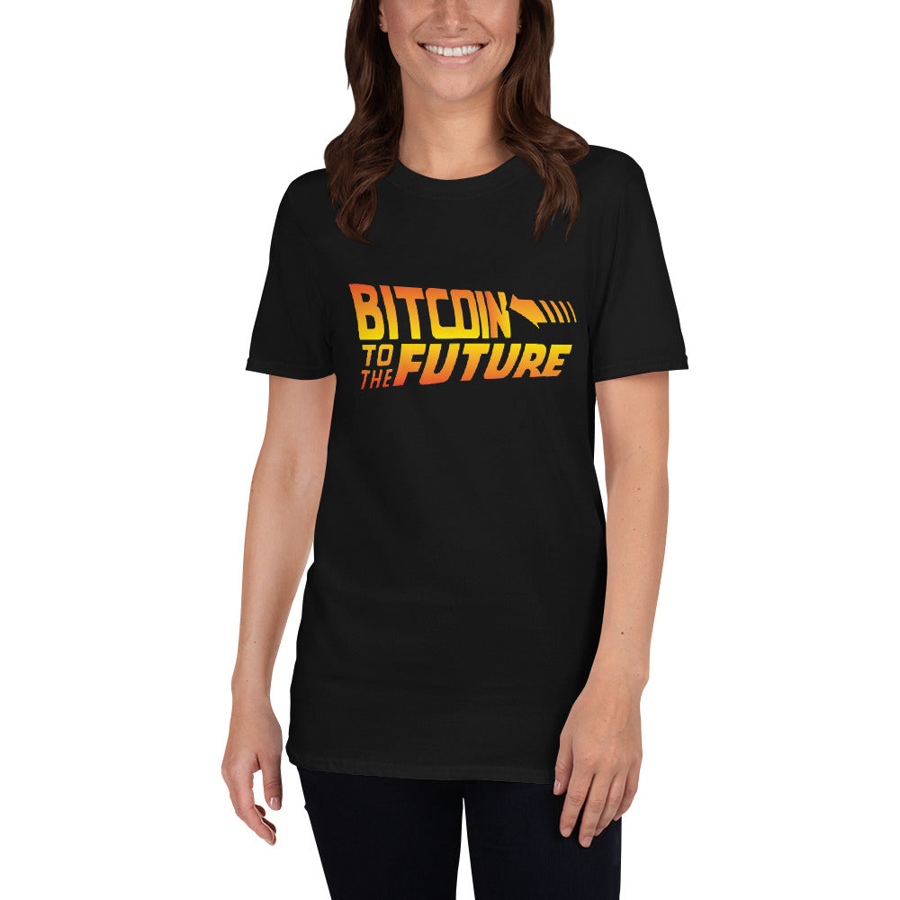 Bitcoin To The Future Unisex T-Shirt