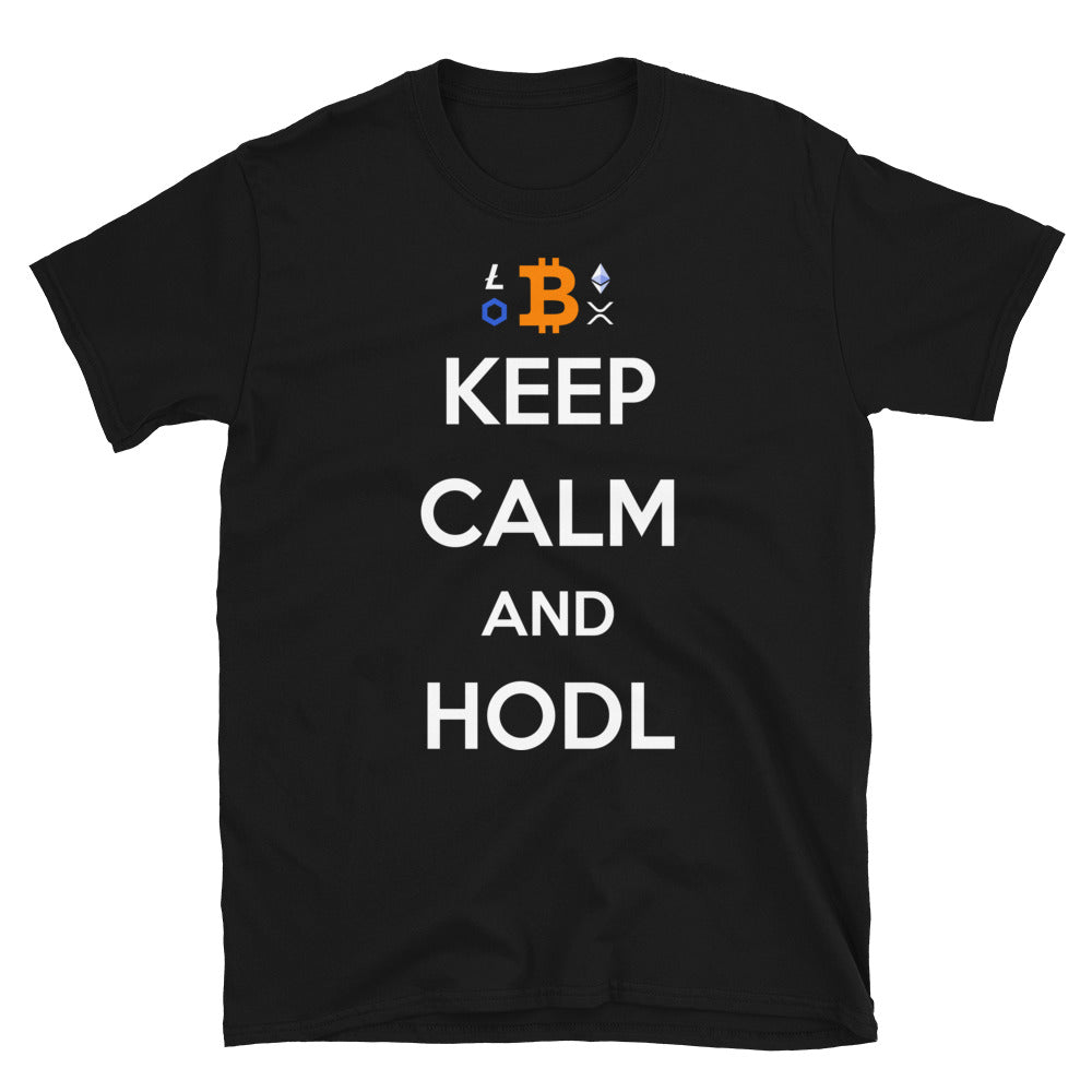 Keep Calm and HODL Unisex T-Shirt