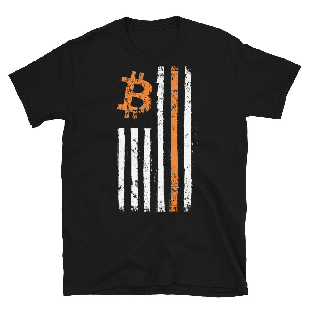 Bitcoin Flag Unisex T-Shirt