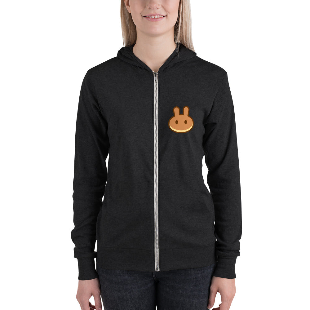 Pancake Unisex zip hoodie