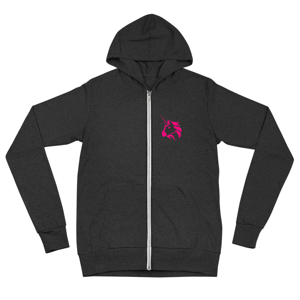 Uniswap Unisex zip hoodie