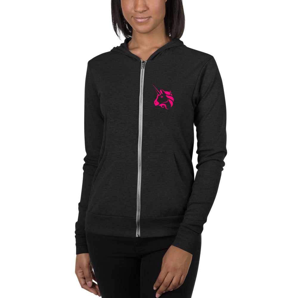 Uniswap Unisex zip hoodie