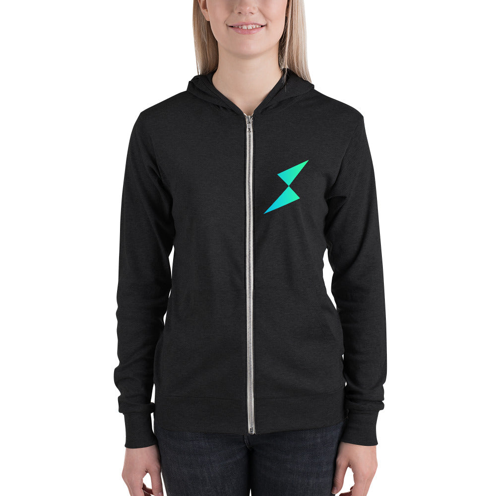 THORChain Unisex zip hoodie