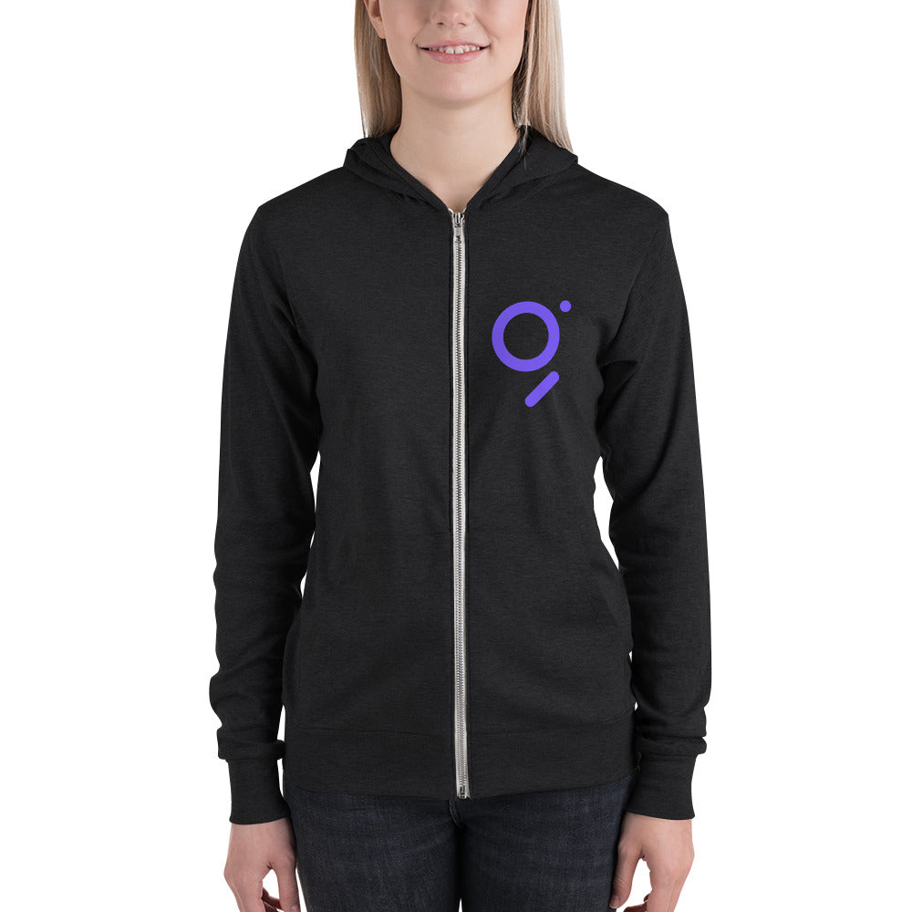 The Graph Unisex zip hoodie