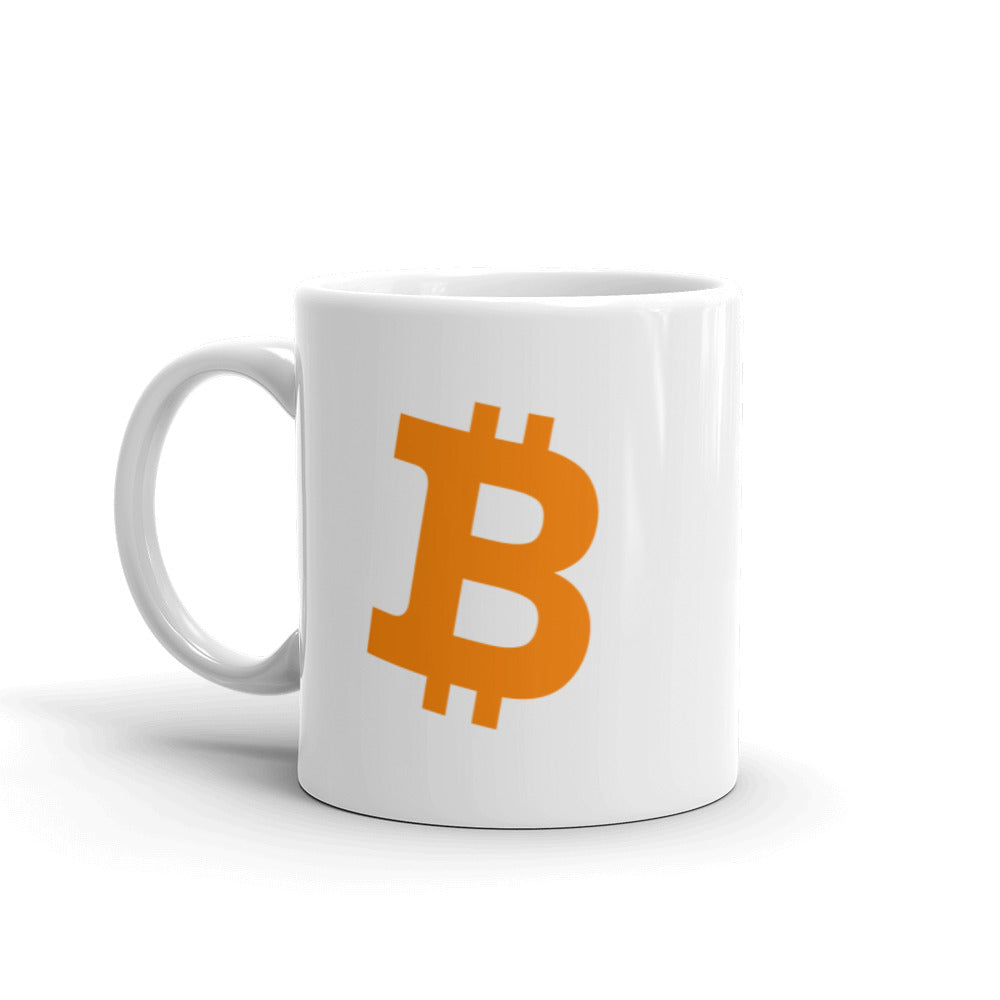 Bitcoin glossy mug