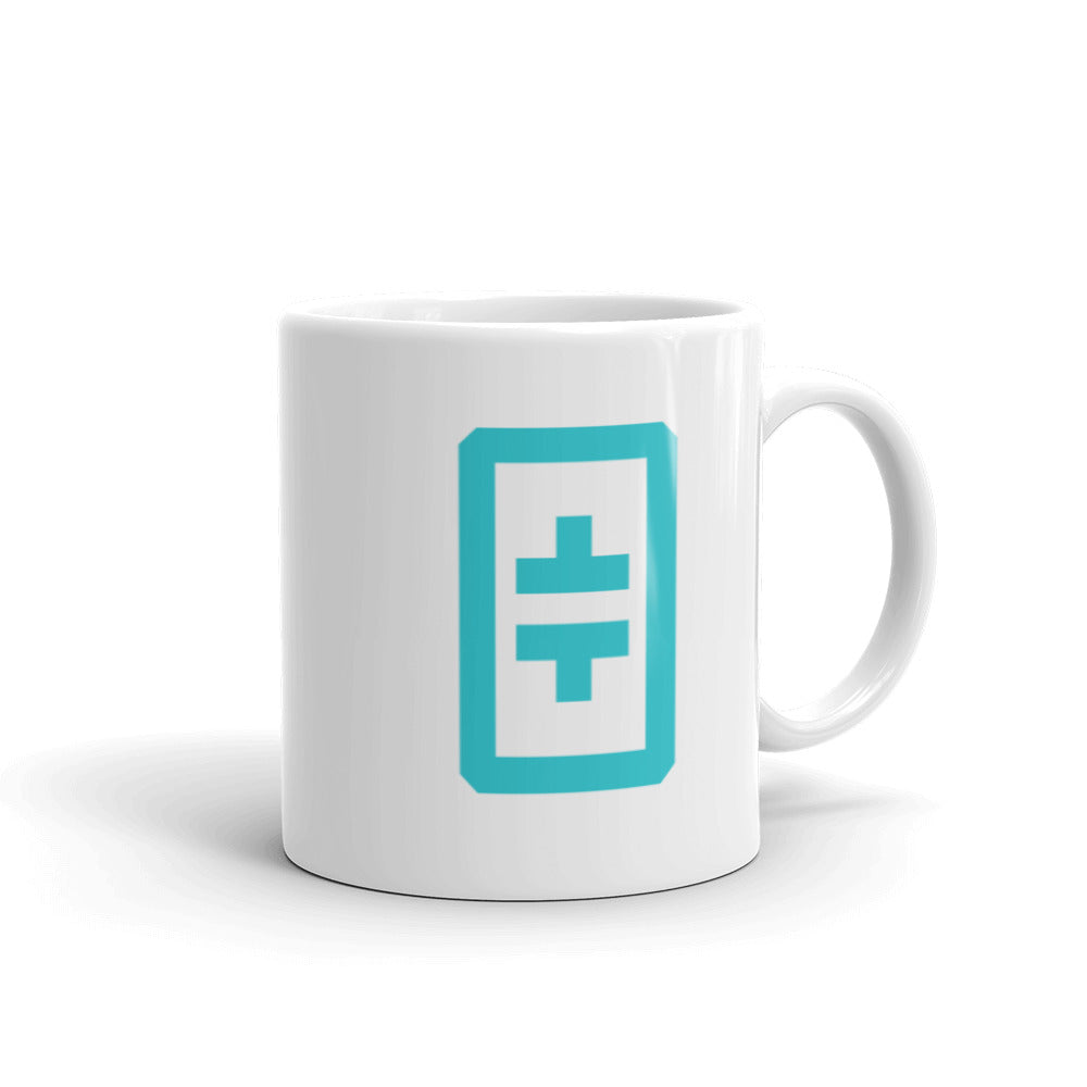 Theta glossy mug