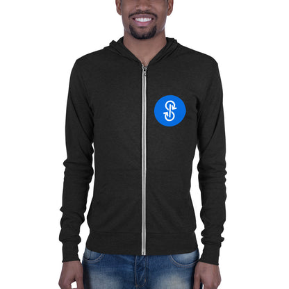Yearn Unisex zip hoodie