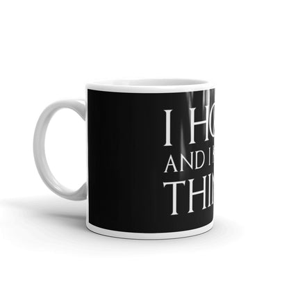 I Hodl and I Know Things glossy mug