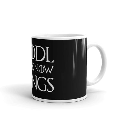 I Hodl and I Know Things glossy mug